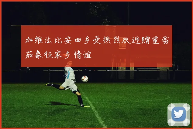 加维法比安回乡受热烈欢迎赠重番茄象征家乡情谊